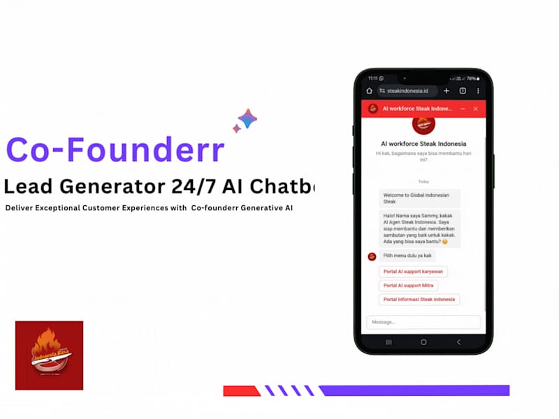 Cover image for Lead Generator 24/7 AI Chatbot for Largest Franchise Agency