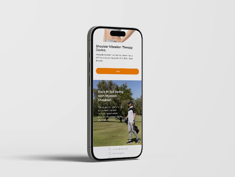 Cover image for Myovolt Website Design & Rebrand