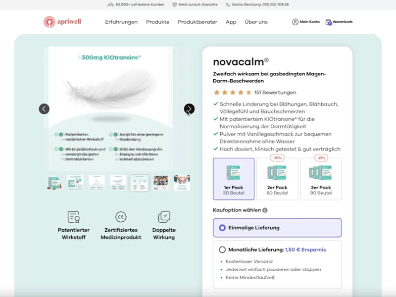 Cover image for Apriwell Website: Dynamic Cart Functionality in Webflow