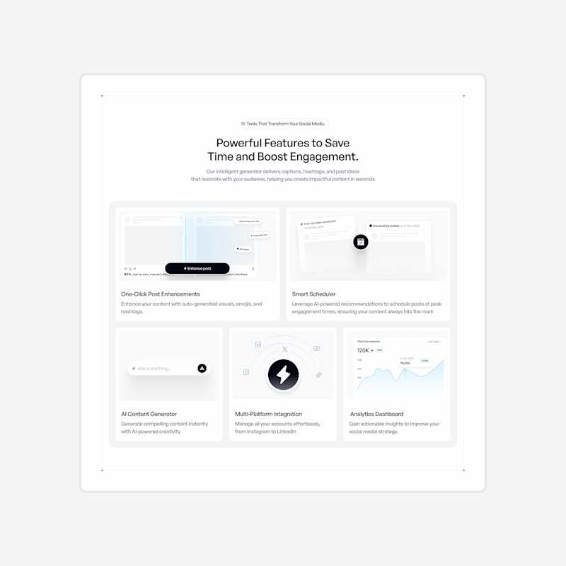 Cover image for Postify : Multi - page website design & framer development