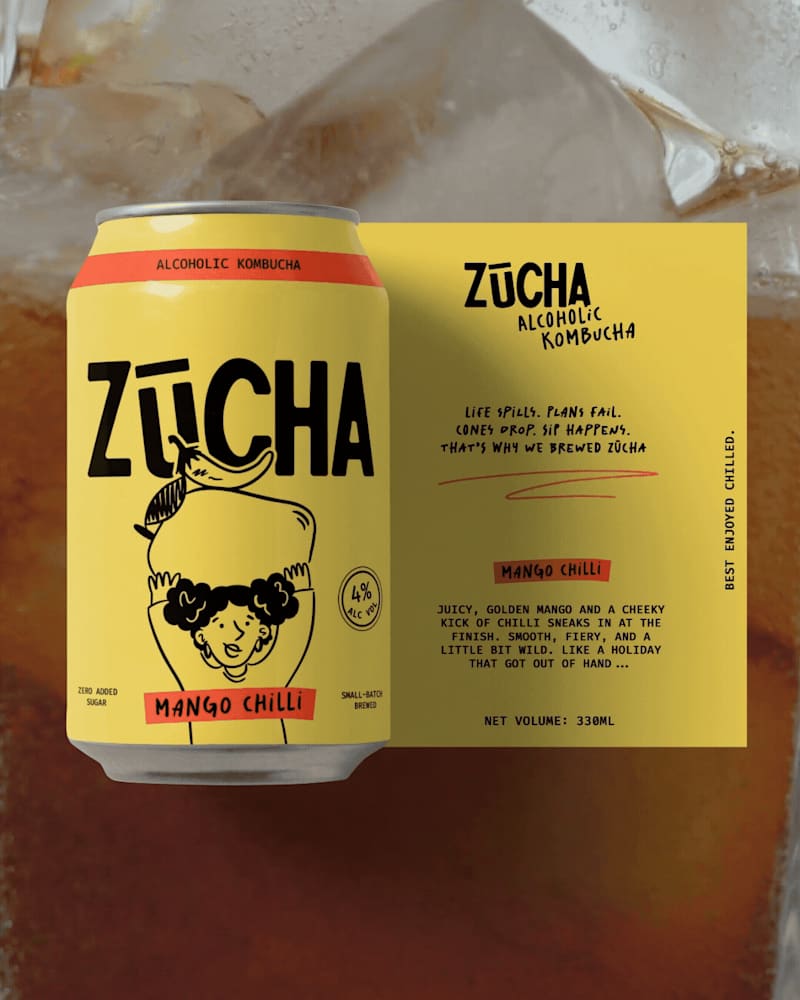 Cover image for Zūcha | Brand Identity & Packaging