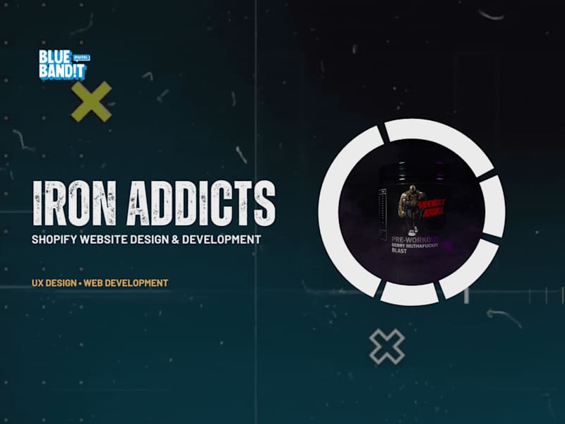Cover image for Iron Addicts — Shopify Website Design & Development