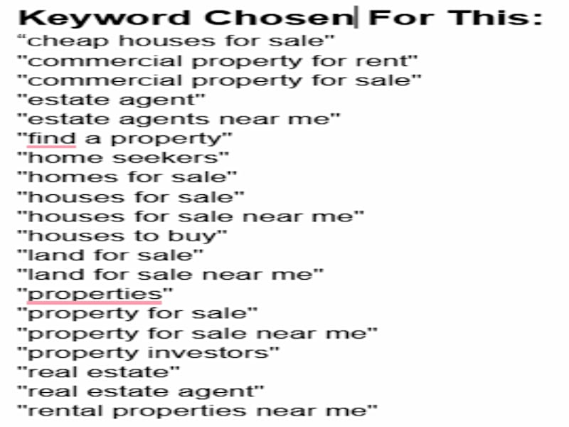 Cover image for Search ads project for a real estate company