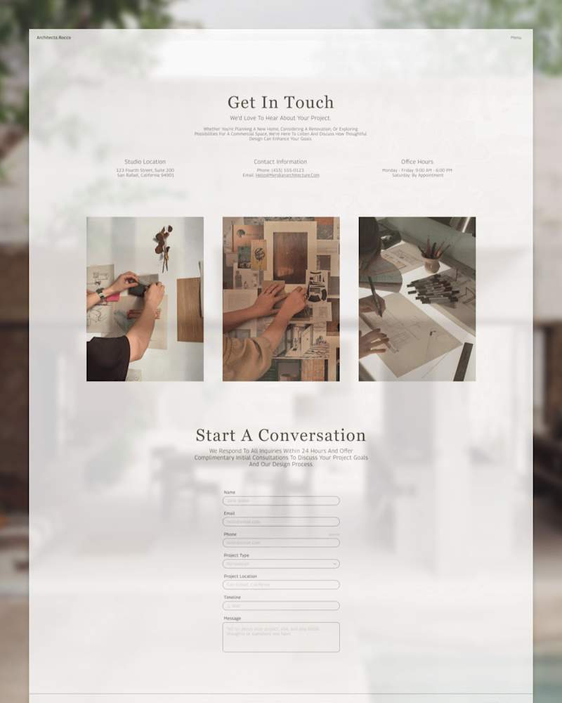 Cover image for Architecta Rocco - Architecture Design Agency Website Design...