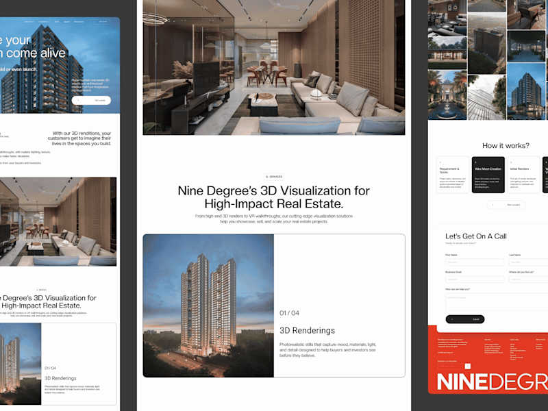 Cover image for Nine Degree Website Development | Webflow | Revamp