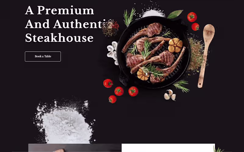 Cover image for Diseño web para la industria de Restaurantes
