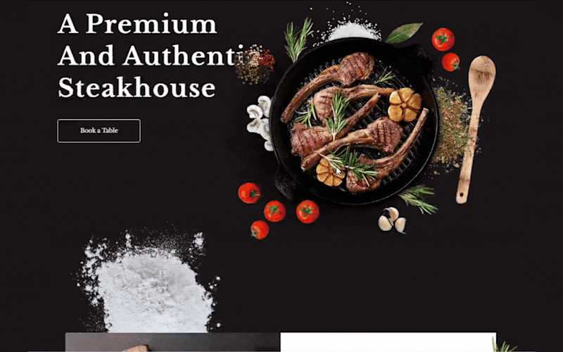 Cover image for Diseño web para la industria de Restaurantes