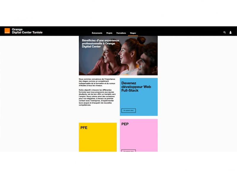 Cover image for Orange Digital Centers Website Recreation (Next.js)