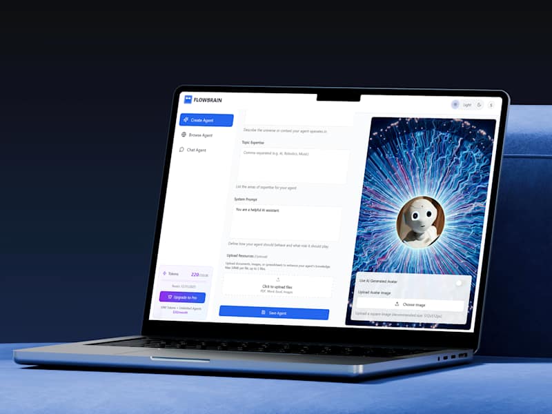 Cover image for Full stack Dev "FlowBrain": AI Agent Platform lowBrain is an...