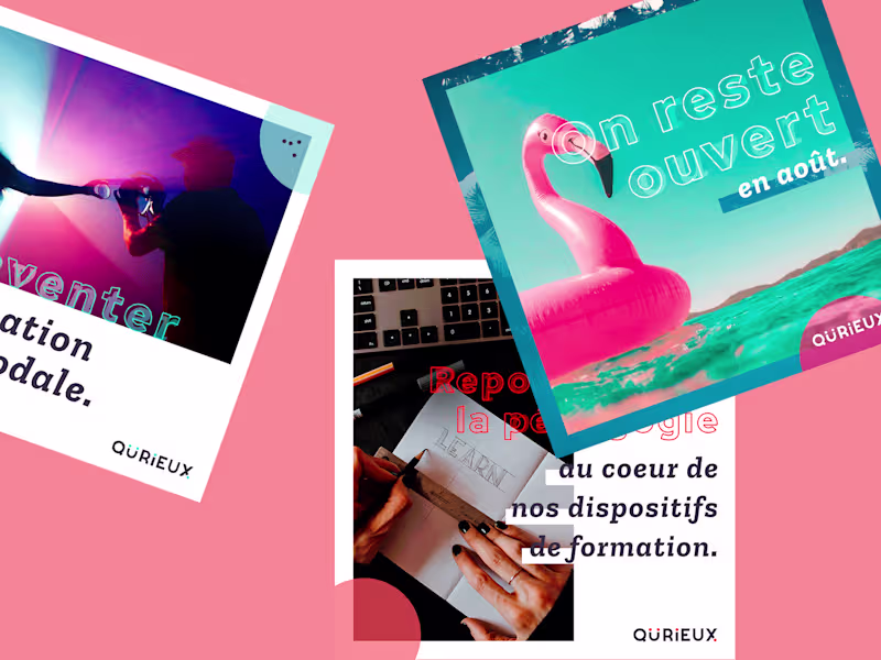Cover image for 💡 Brand design & creative strategy // Digital learning agency