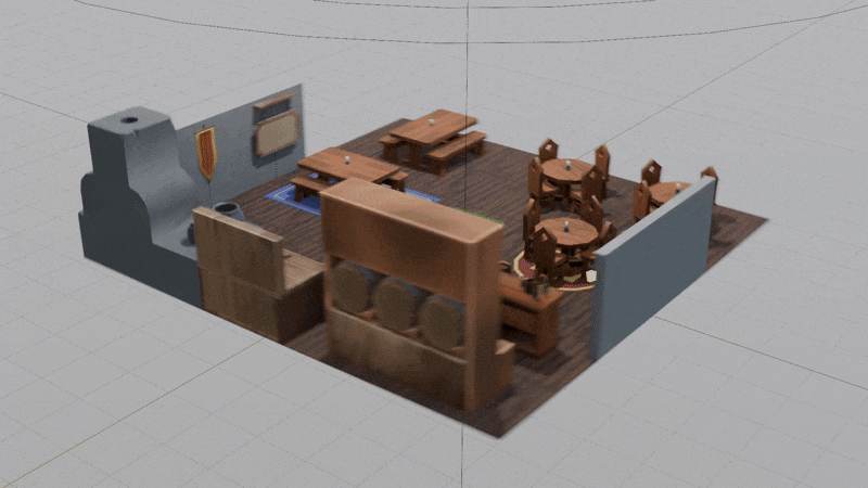 Cover image for Medieval Tavern minipack set is completed! Feel free to chec...