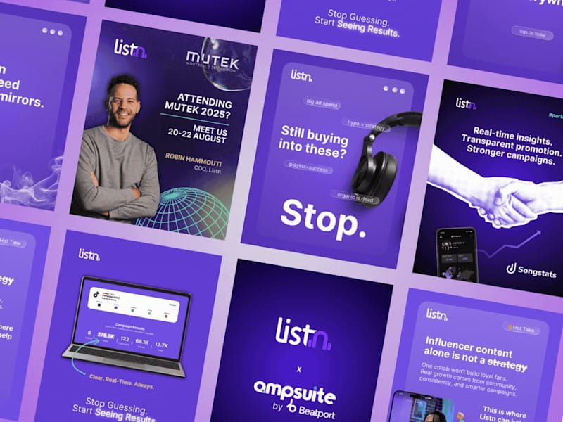 Cover image for Revamping Listn's Social Media Presence