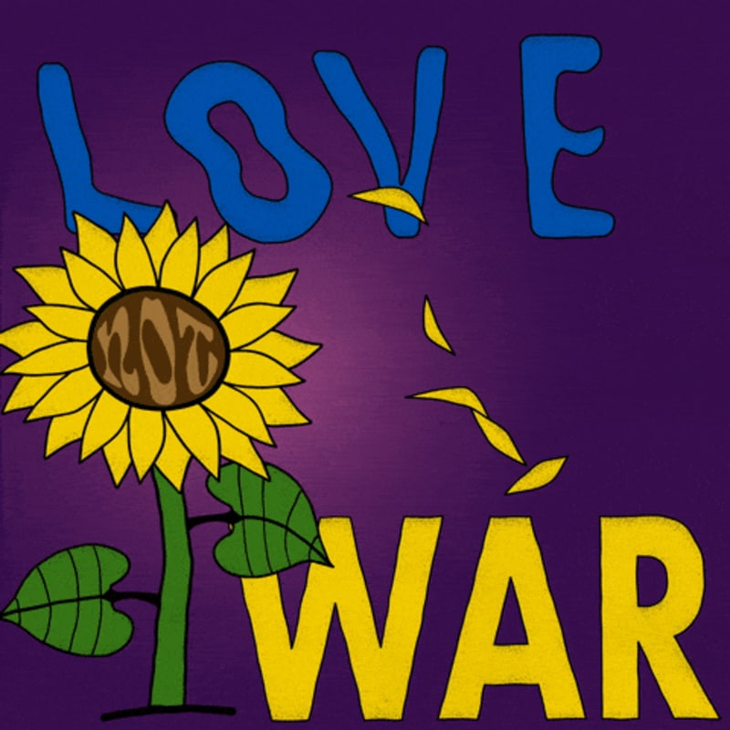 Cover image for "Love, not War"