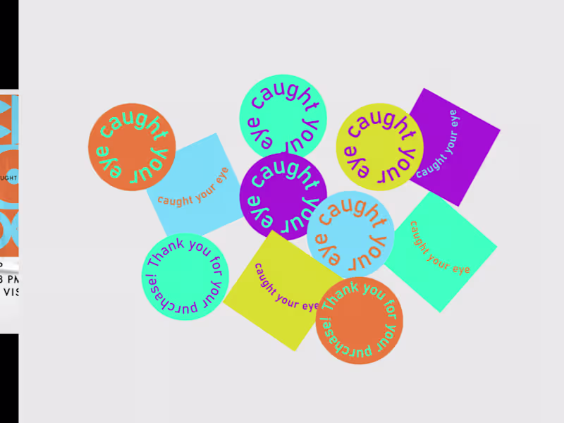 Cover image for Visual Identity : Caught Your Eye Thrift Store