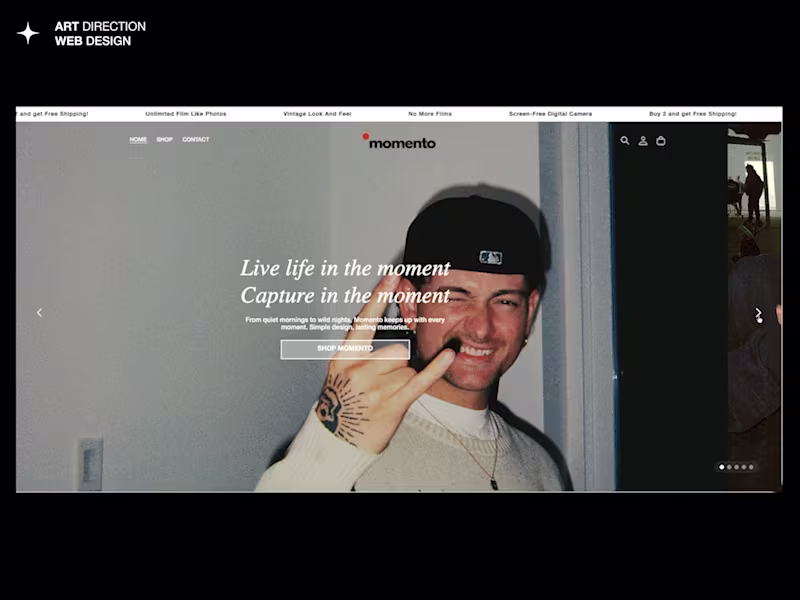 Cover image for Momento Cams | Capture Life in the Moment