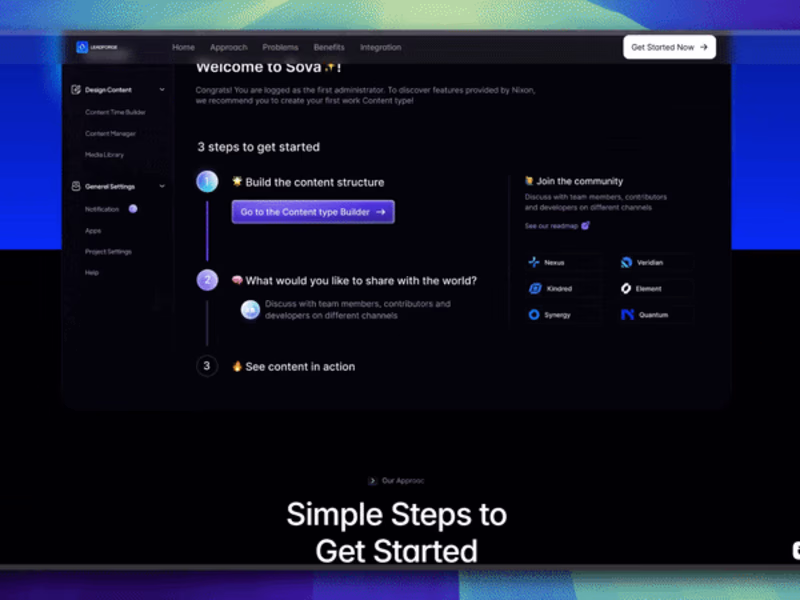 Cover image for Case Study | Leadforge (Figma