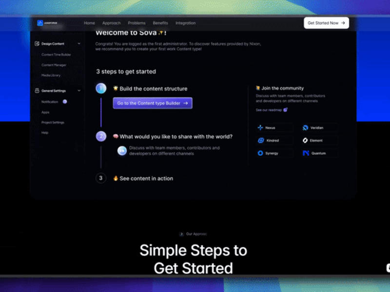Cover image for Case Study | Leadforge (Figma