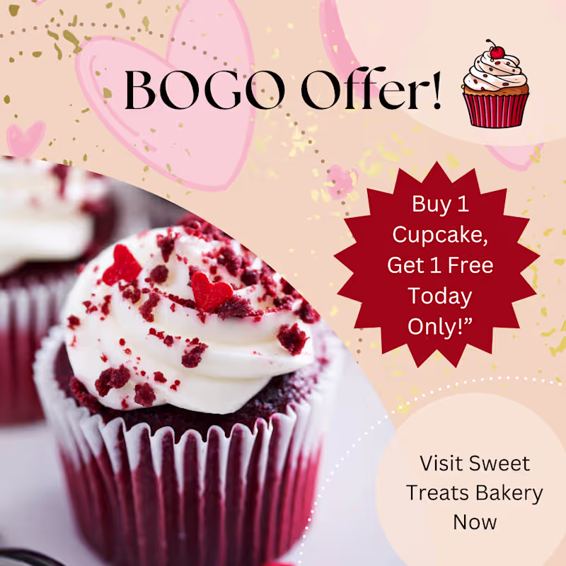 Cover image for Social Media Content Strategy for Sweet Treats Bakery