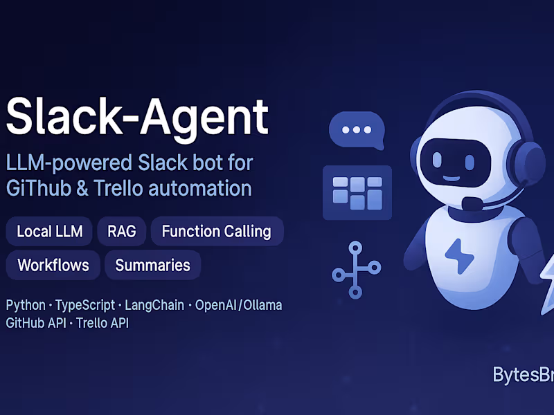 Cover image for Slack Agent