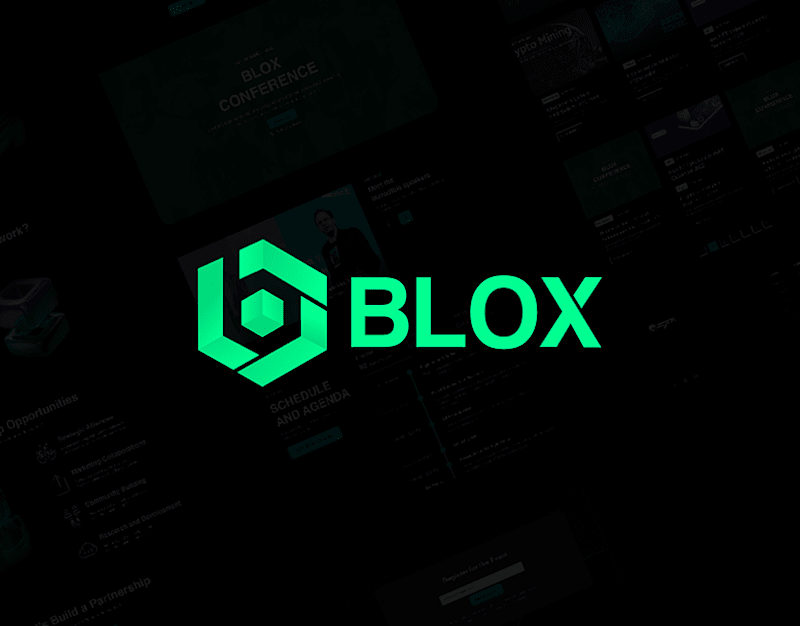 Cover image for BLOX - A blockchain Website Design