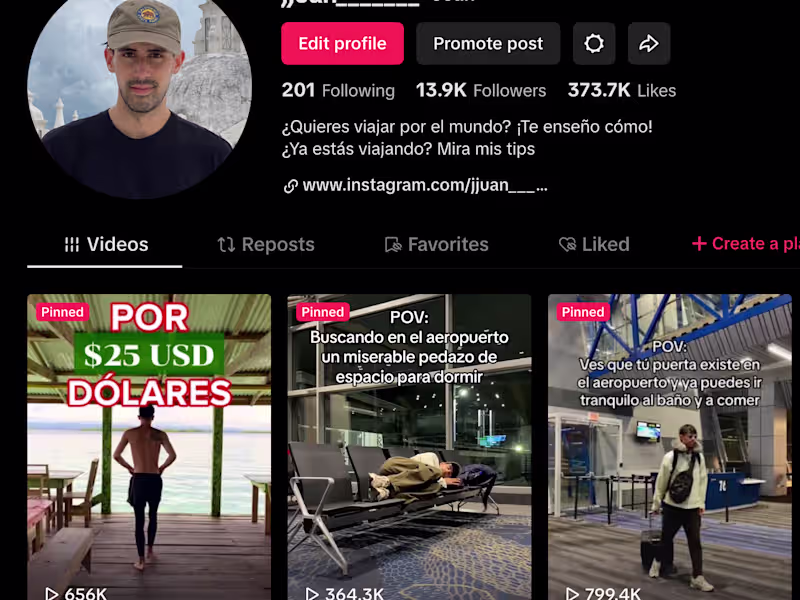 Cover image for Juan Alvarez TikTok