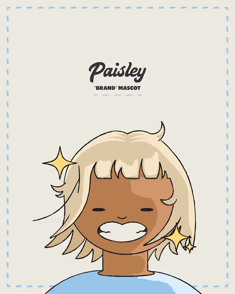 Cover image for Branded patterns? I did it for a paisley pattern :)