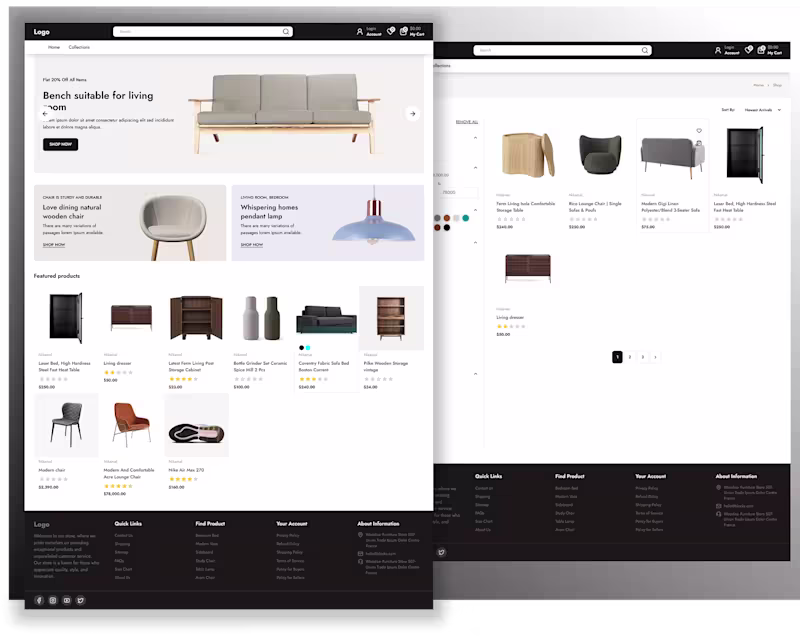 Cover image for Storefront —  E-commerce Website