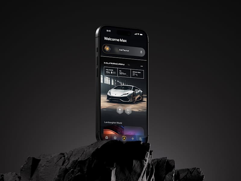 Cover image for Lamborghini / App UX/UI Redesign