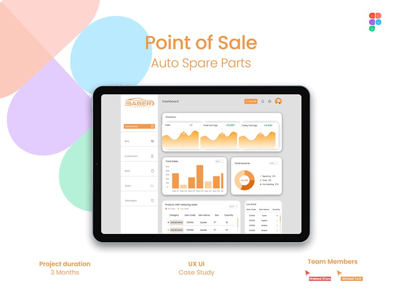 Cover image for POS for Auto Spare Parts Company | UX/UI Case Study