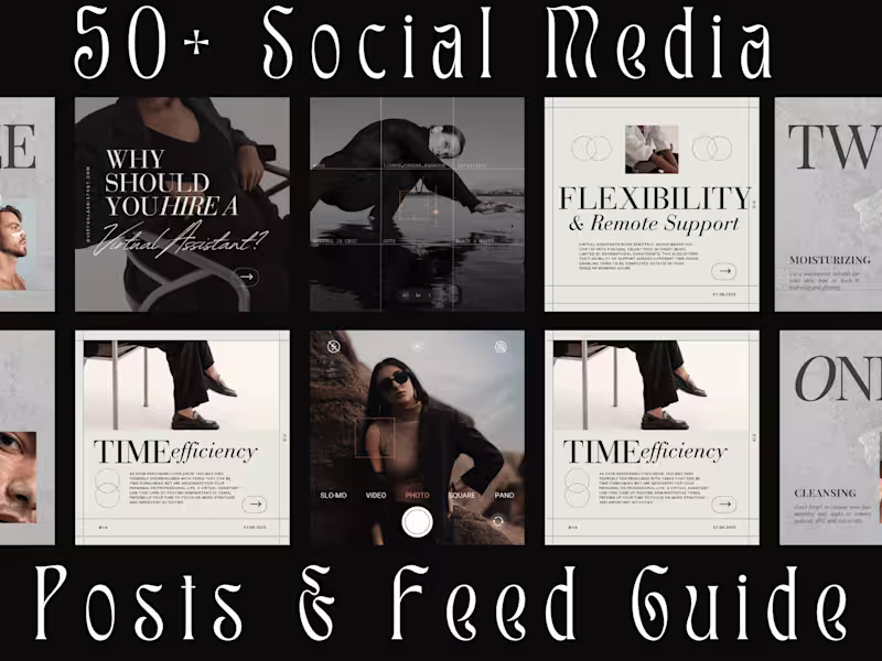 Cover image for Elegant Professional and Aesthetically Appealing Instagram Posts