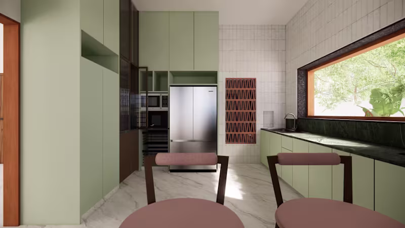 Cover image for Kitchen render created for our
