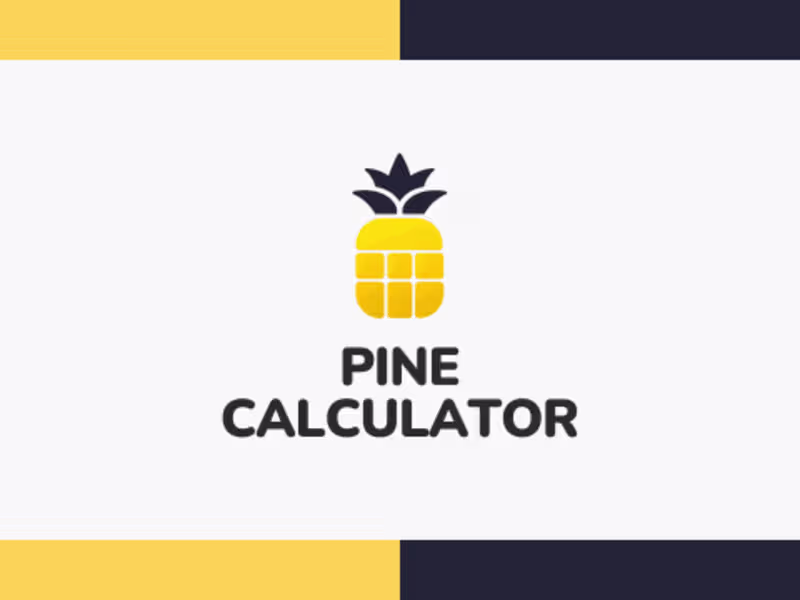 Cover image for Pine Calculator