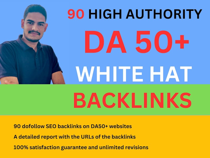 Cover image for High quality Dofollow high DA authority link building service