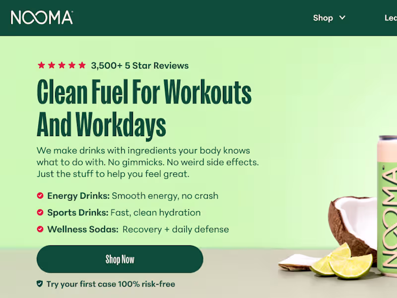 Cover image for NOOMA E-commerce Platform Design