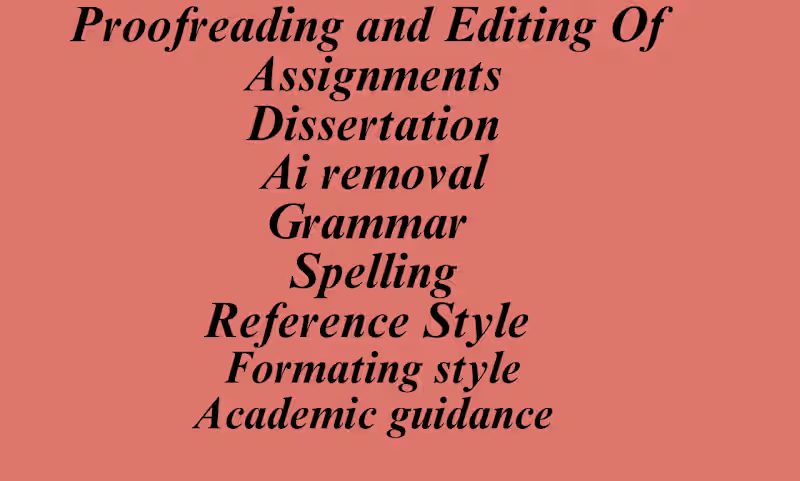 Cover image for Academic expert
Assignments
dissertation /Reports