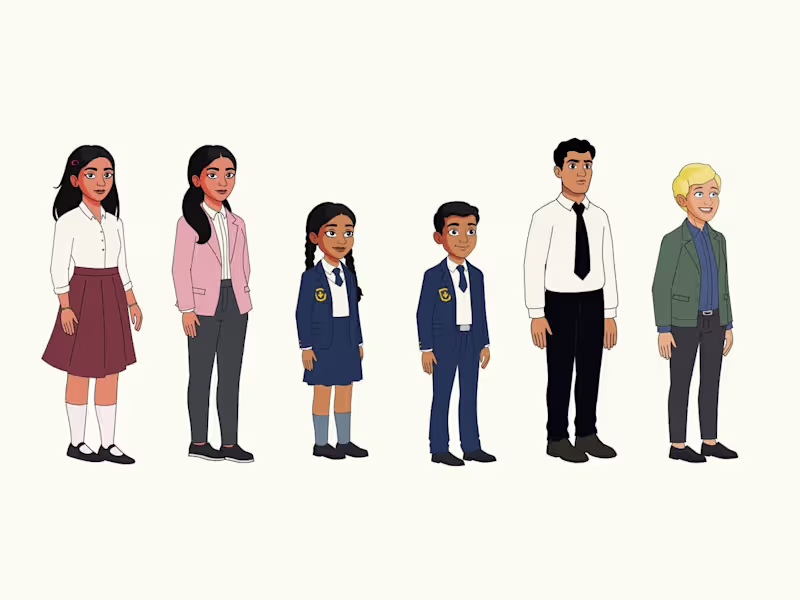 Cover image for You will get 2d cartoon animation 2d character animation video 