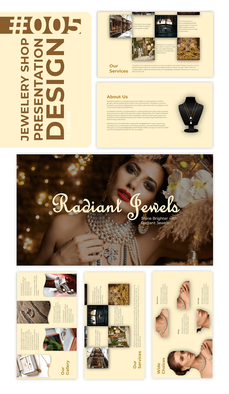 Cover image for Presentation for a Jewelry Shop