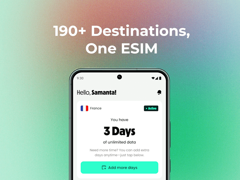 Cover image for Truely eSIM (Travel eSIM App) - App Development