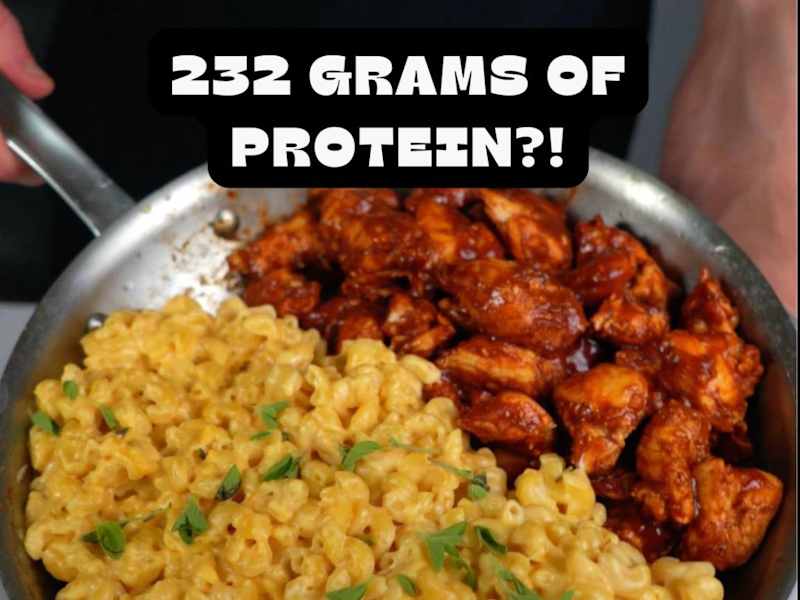 Cover image for BBQ Chicken Mac & Cheese Recipe Reel
