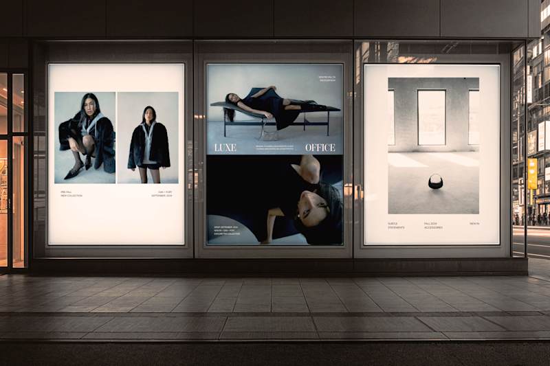 Cover image for OAK+FORT Visual Identity and Marketing Design
