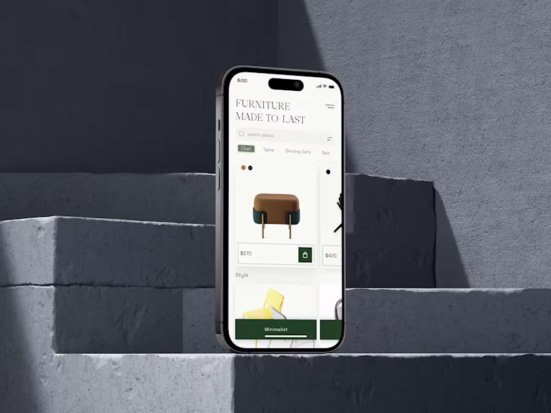 Cover image for AR Mobile app design 