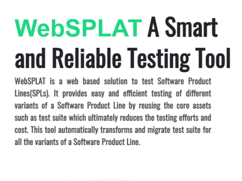 Cover image for WEBSPLAT Test Suite Migration
