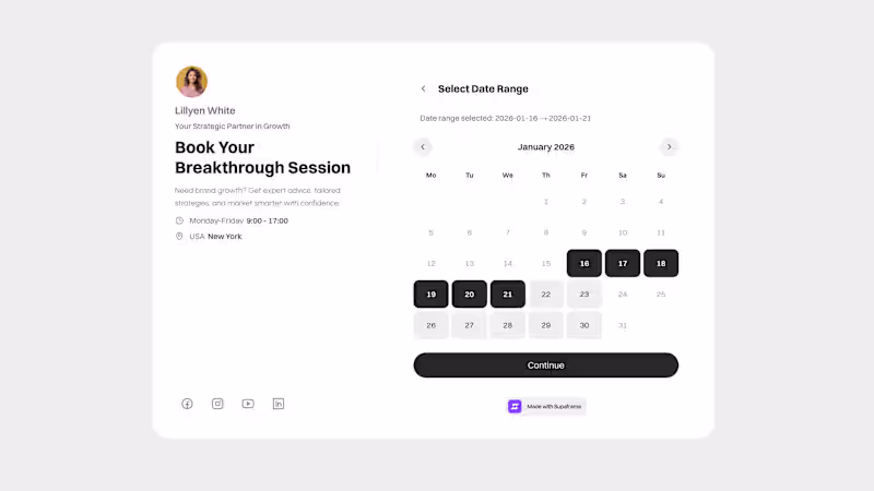 Cover image for Booking & Scheduling Website — Design & Setup