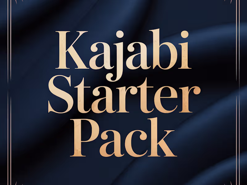 Cover image for Kajabi Starter Pack
