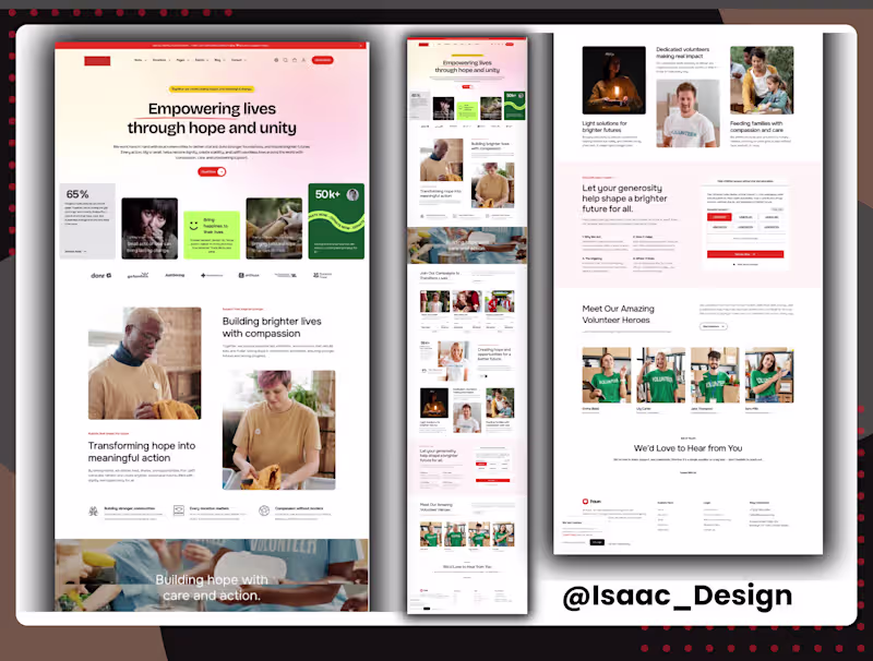 Cover image for I'll build you a Professional NGO Website