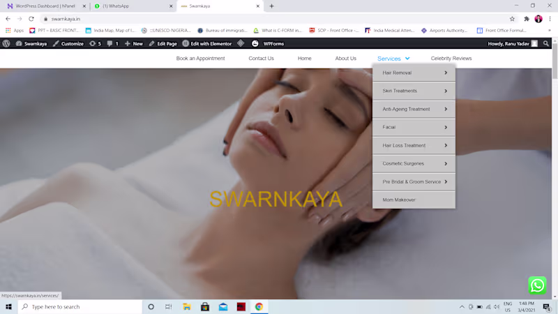Cover image for Swarnkaya