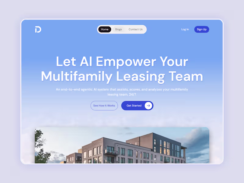 Cover image for Domiq | High-Conversion AI Platform Landing Page