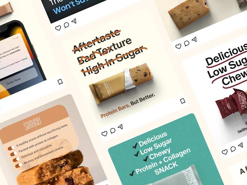 Cover image for Stars Honey – Eye-Catching Ad Designs That Build Buzz