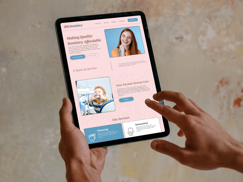 Cover image for ON Dentistry - Dental Clinic Website