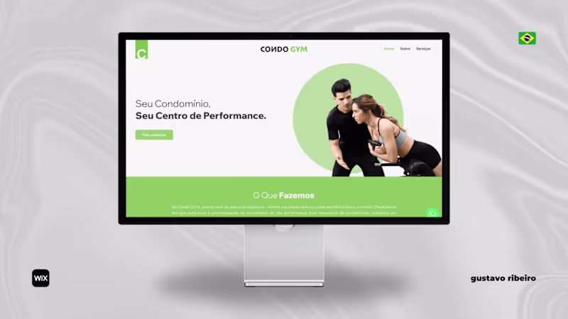 Cover image for CondoGym: Full Website Development in Wix Studio